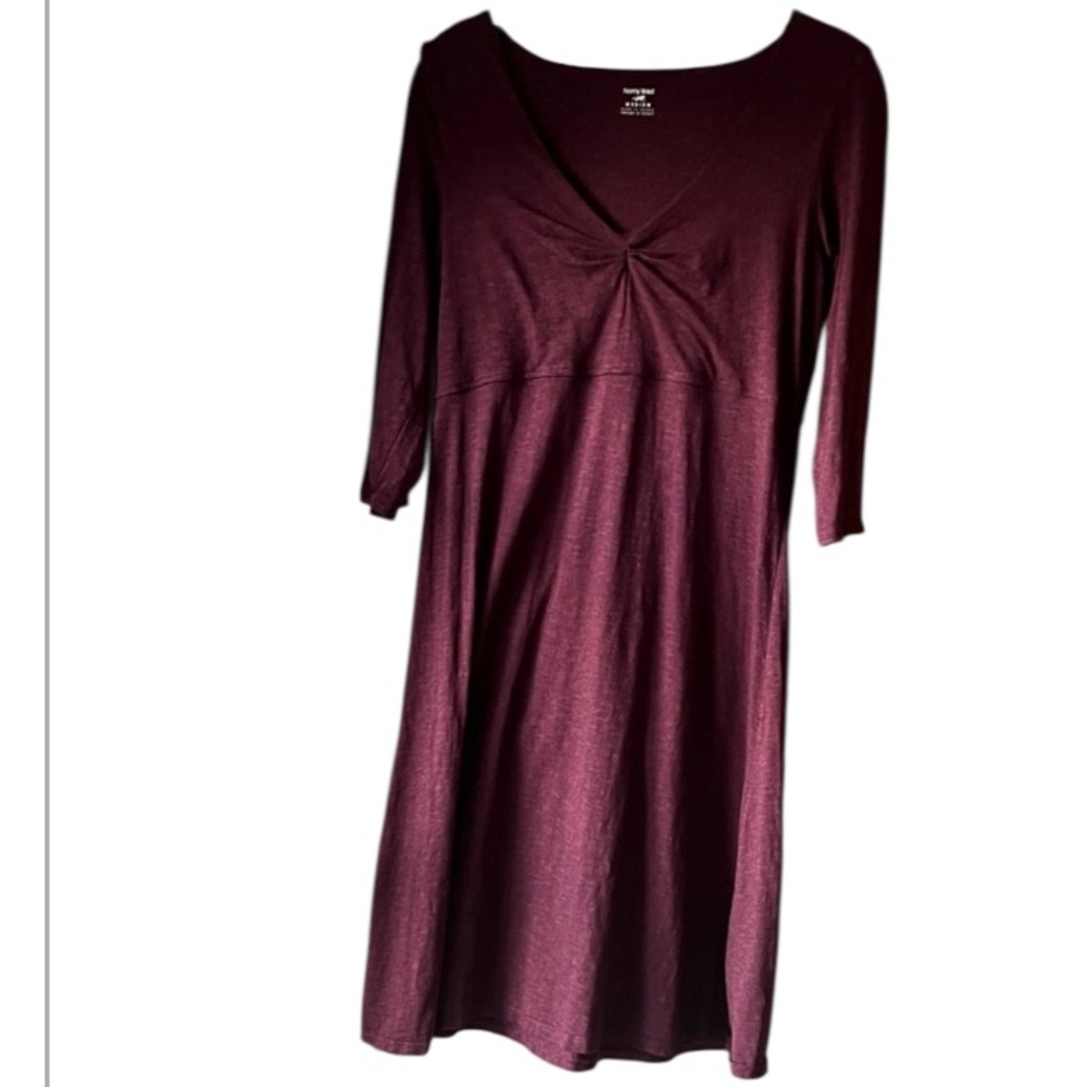 Horny Toad 3/4 Sleeve Dress Knee Length Sz Medium